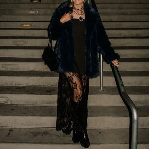 Selfie Leslie Strapless Two Piece Lace Skort Set